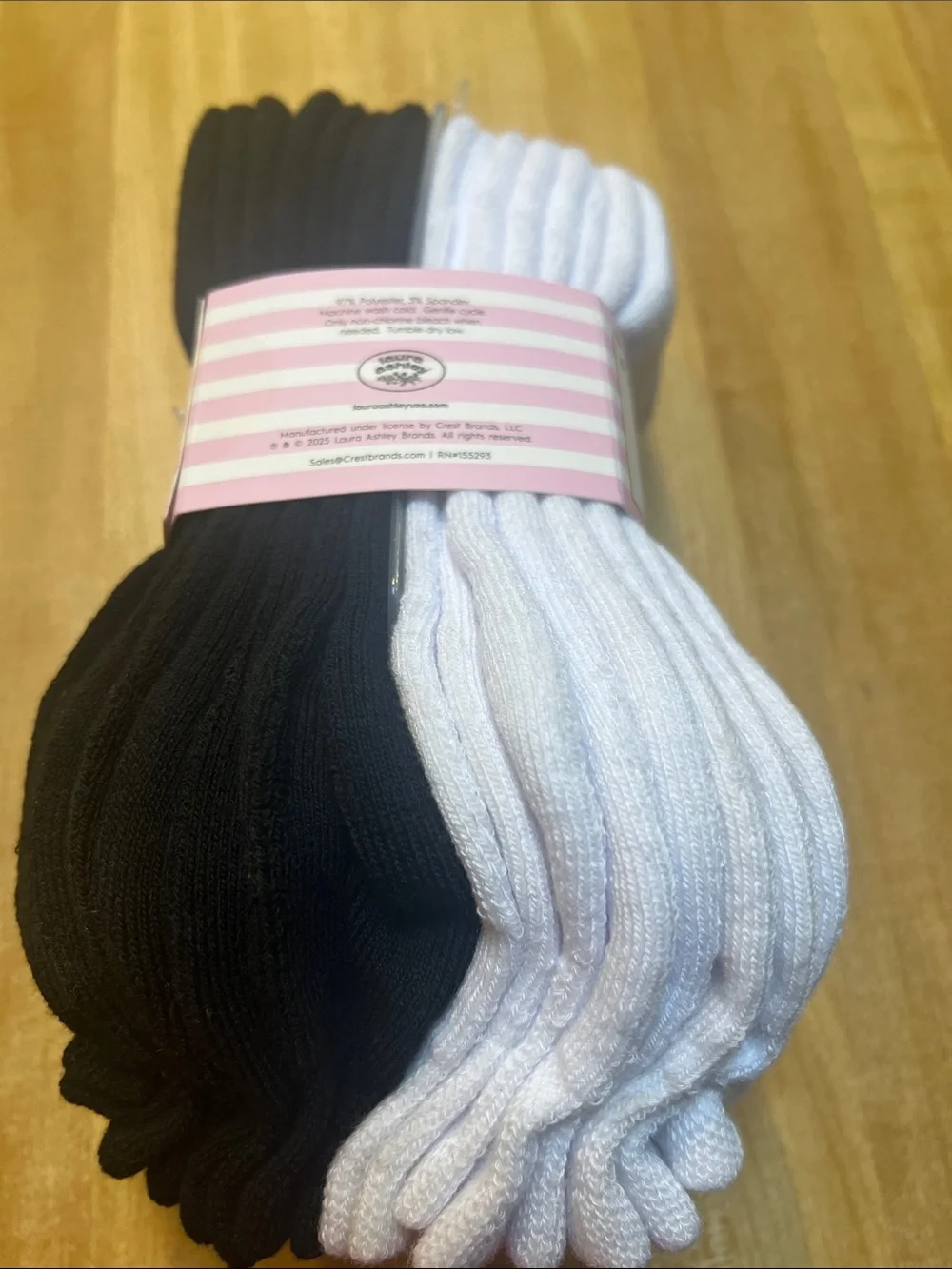 #3262**Laura Ashley White Quarter Cushion Socks - 6 Pairs